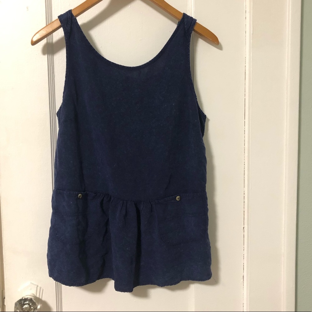 Saturday/Sunday Anthropology Open Back Top Size M